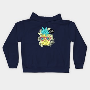 hello summer, i'm cute Kids Hoodie